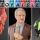Final Fantasy VII Remake Intergrade's Red XIII, Hasbro's Marvel Legends Loki Mobius, and Hasbro's new Ghostbusters Slimed Peter Venkman action figures.